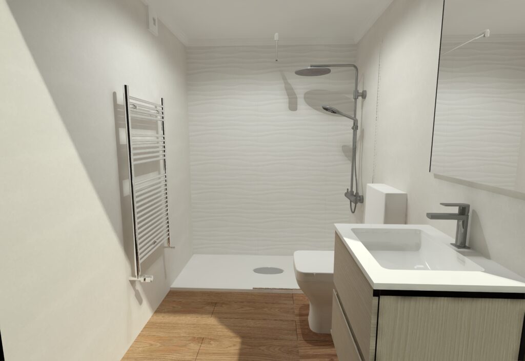 Reforma baño moderno